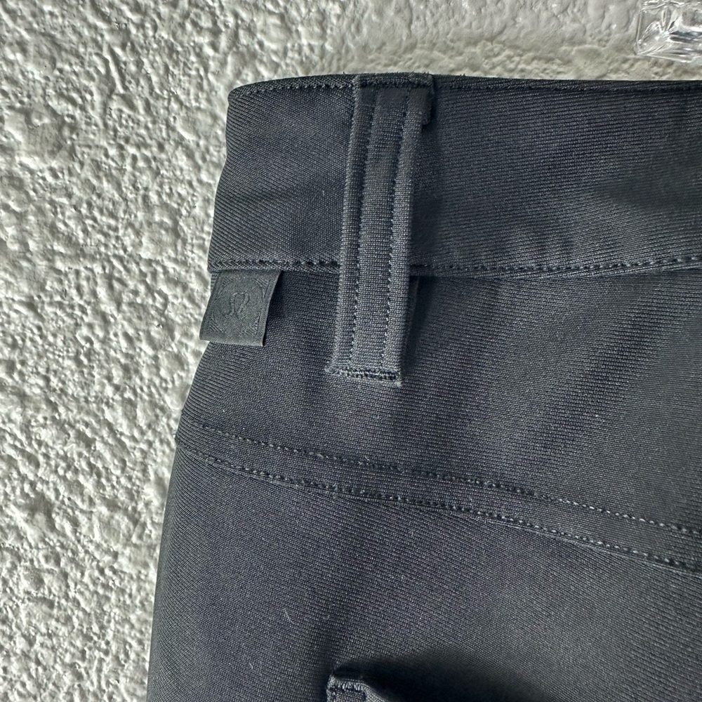 Lululemon ABC Slim Warpstreme 34" Black Size 36 - Picture 6 of 7